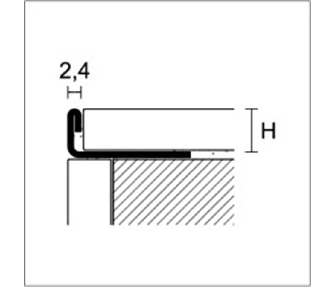 CA-W 2mm 250cm V2A