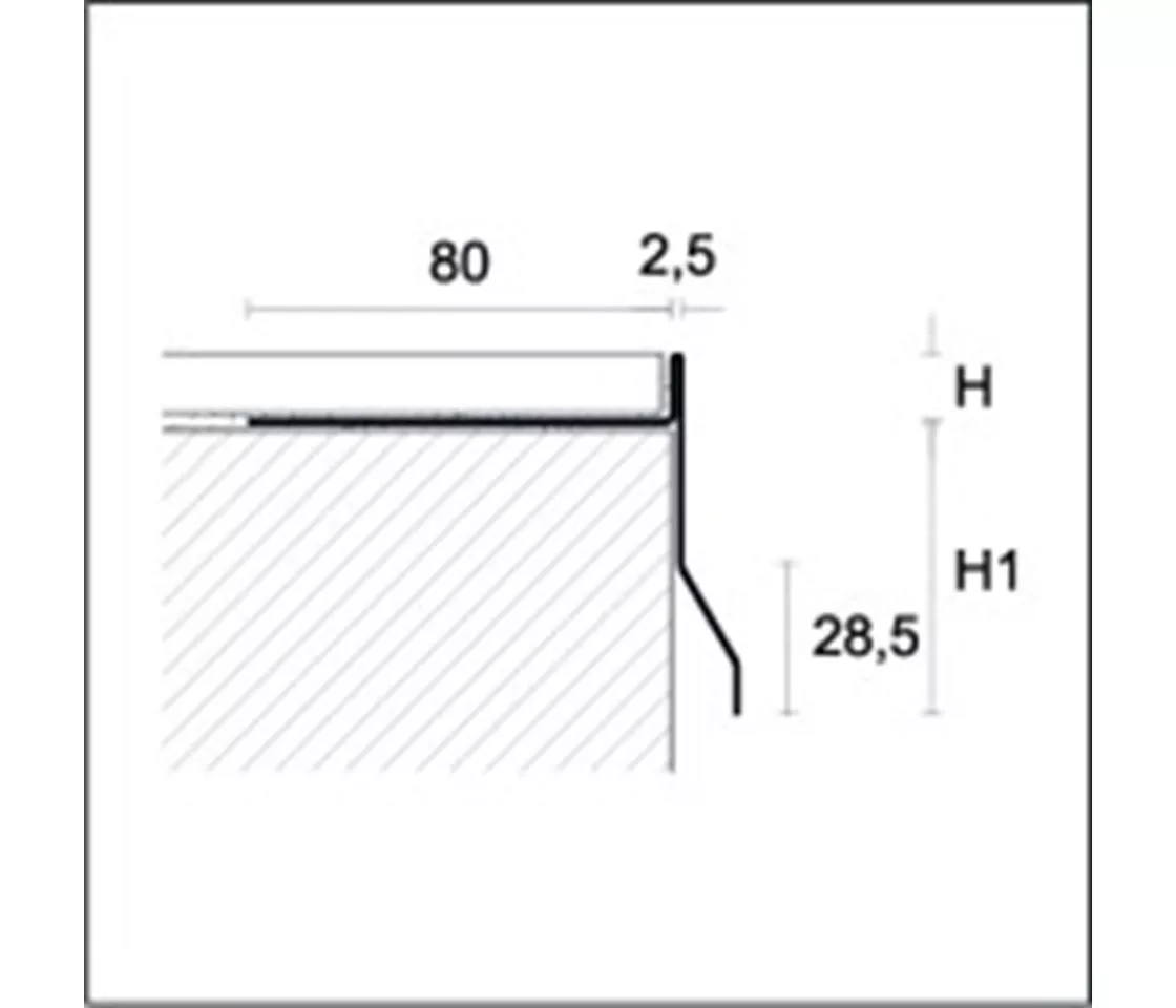 CPCI 12.5/55mm 270cm V2A