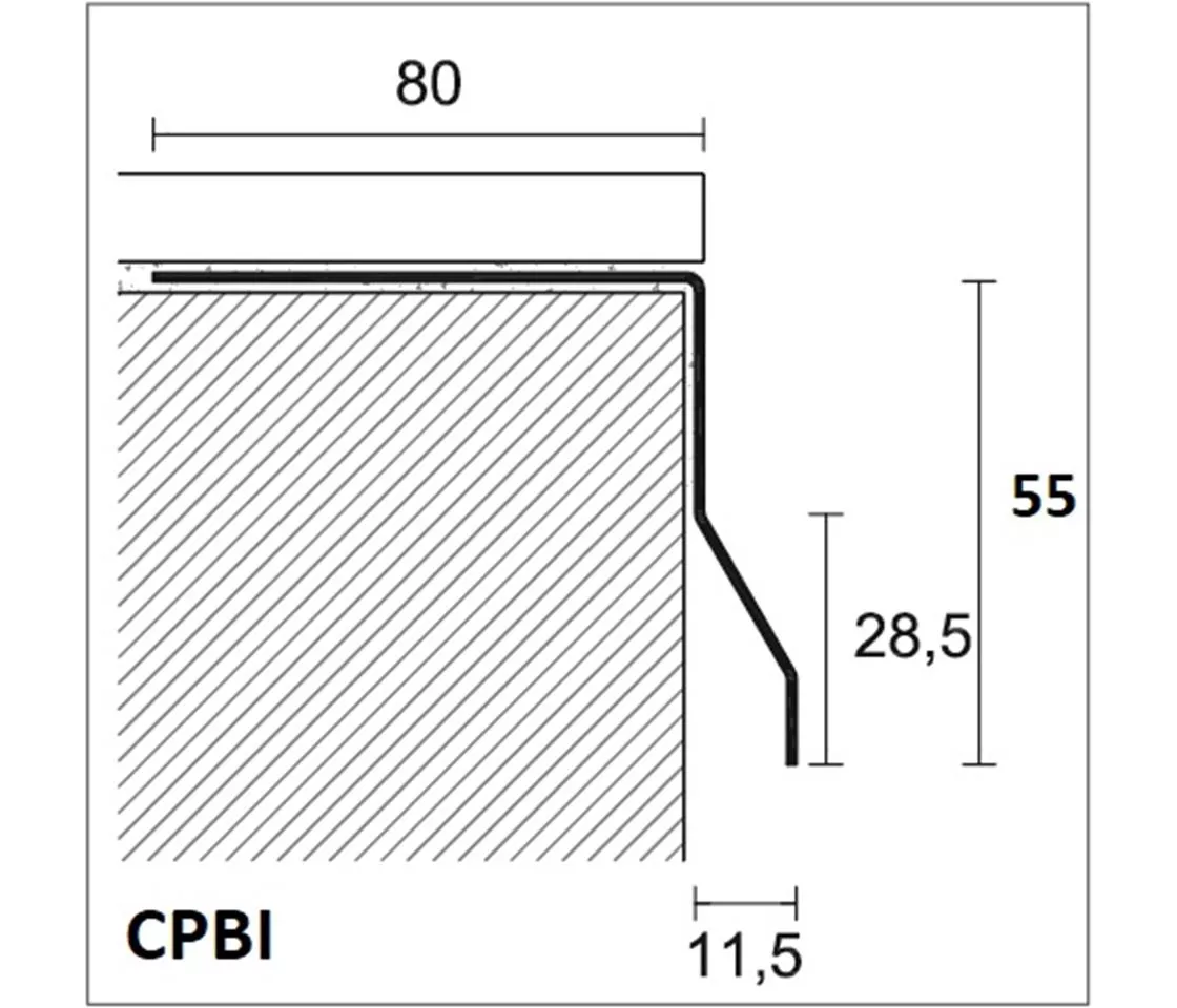 Typ CPBI poliert